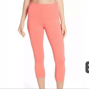 Zella mediate high waisted crop leggings